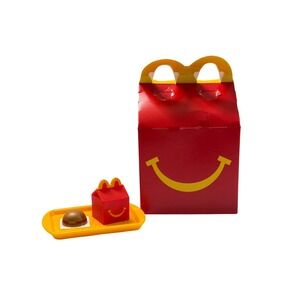 Lil McDonalds Happy Meal Toys #11 Happy Meal and Hamburger Set